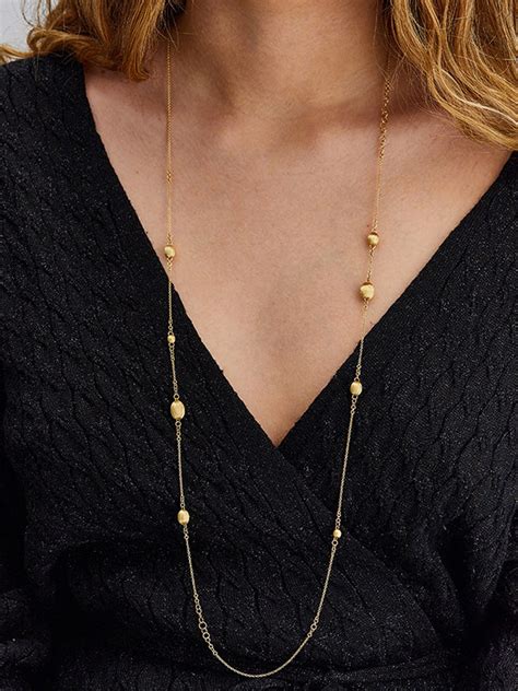 Chanel gold necklaces – Nanis Italian Jewels